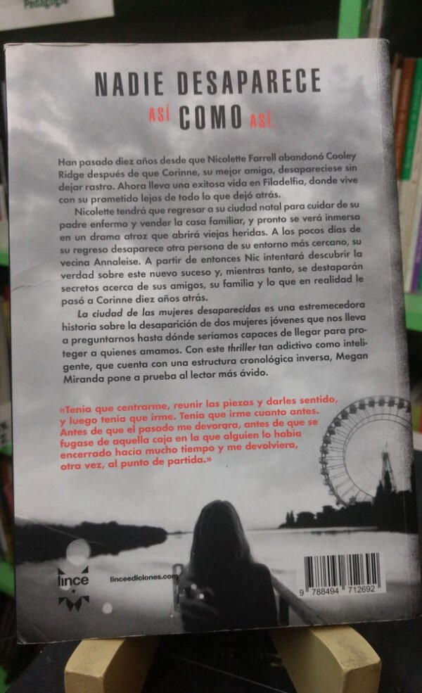 763921-MLA78469430861_082024 La Ciudad De Las Mujeres Desaparecidas - Megan Miranda Lince