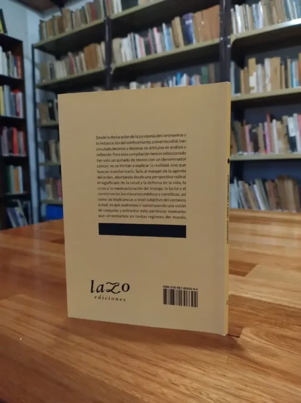 Coronavirus, Crisis Y Confinamiento - Lazo Ediciones -