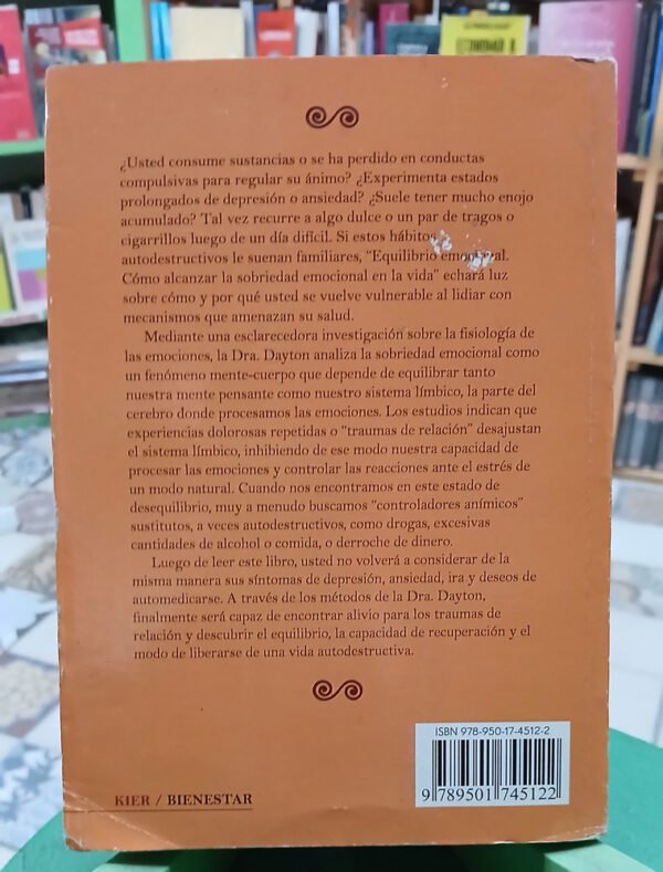 765384-MLA100008053870_122025 Equilibrio Emocional - Tian Dayton, Ph.d.