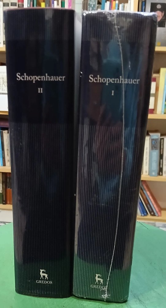 Schopenhauer - T. 1 Y 2 - Grandes Pensadores - Ed. Gredos