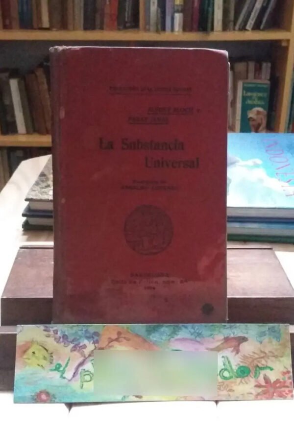 766587-MLA74993386377_032024 La Substancia Universal - Bloch, Albert Y Paraf-javal