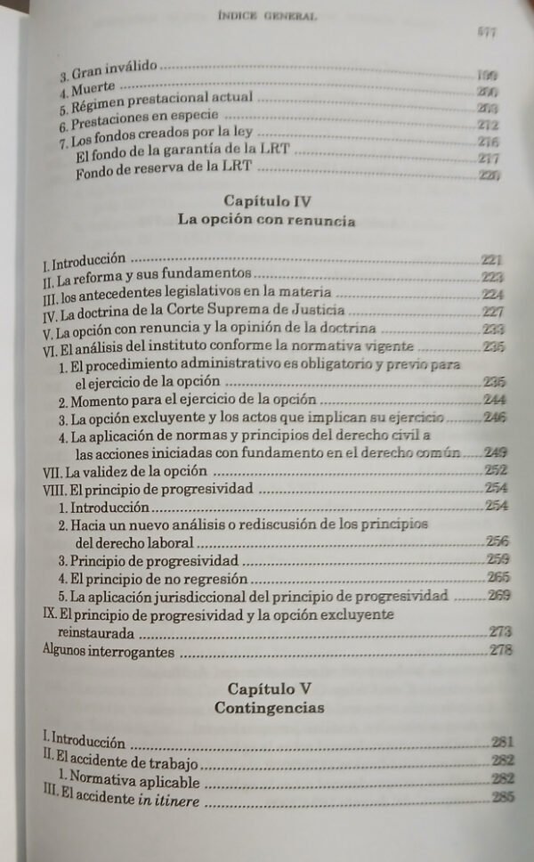 Régimen Integral De Reparación De Infortunios Del Trabajo