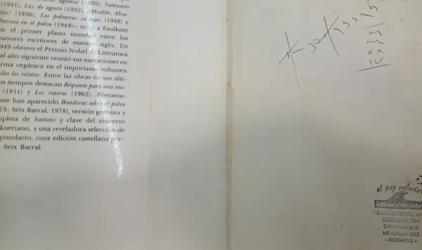 El Campo, El Pueblo, El Yermo - William Faulkner