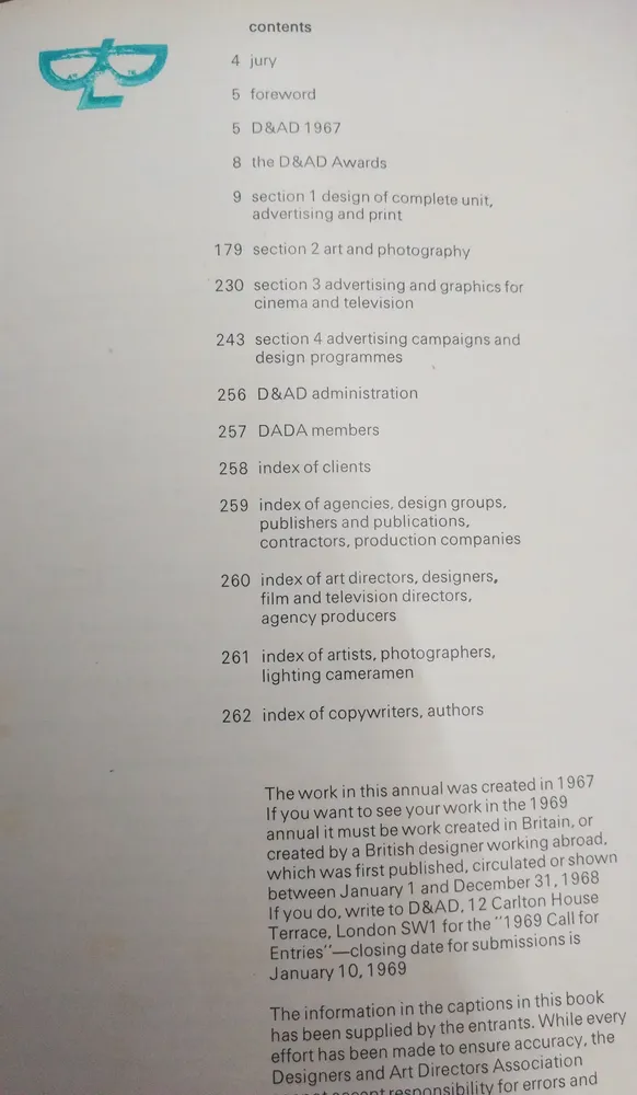 Design And Art Direction '68 - Designers And Art Directors