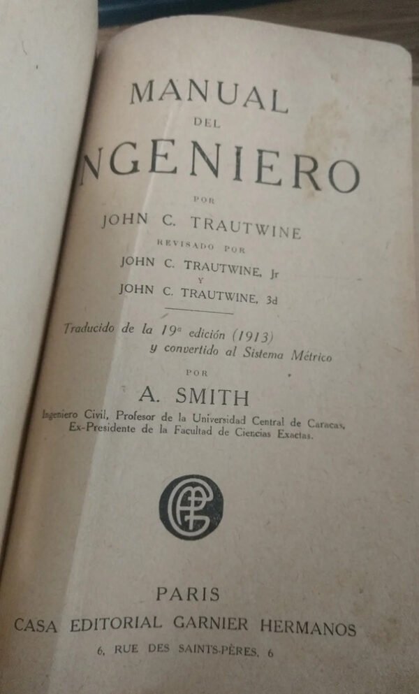 775621-MLA77320991951_062024 Manual Del Ingeniero -john C. Trautwine