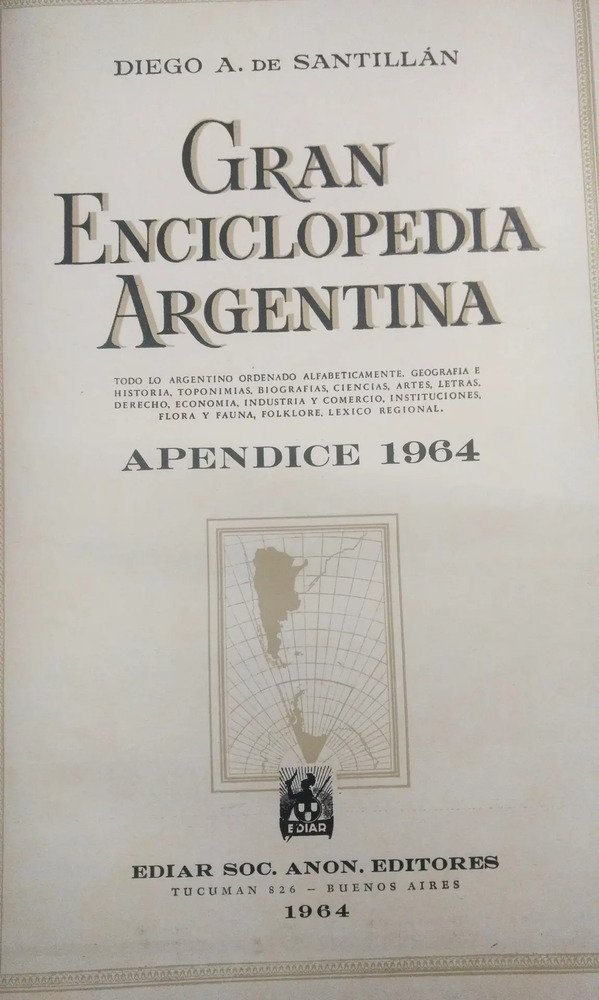 Gran Enciclopedia Argentina  (9 Tomos) - Ediar S.a Editores