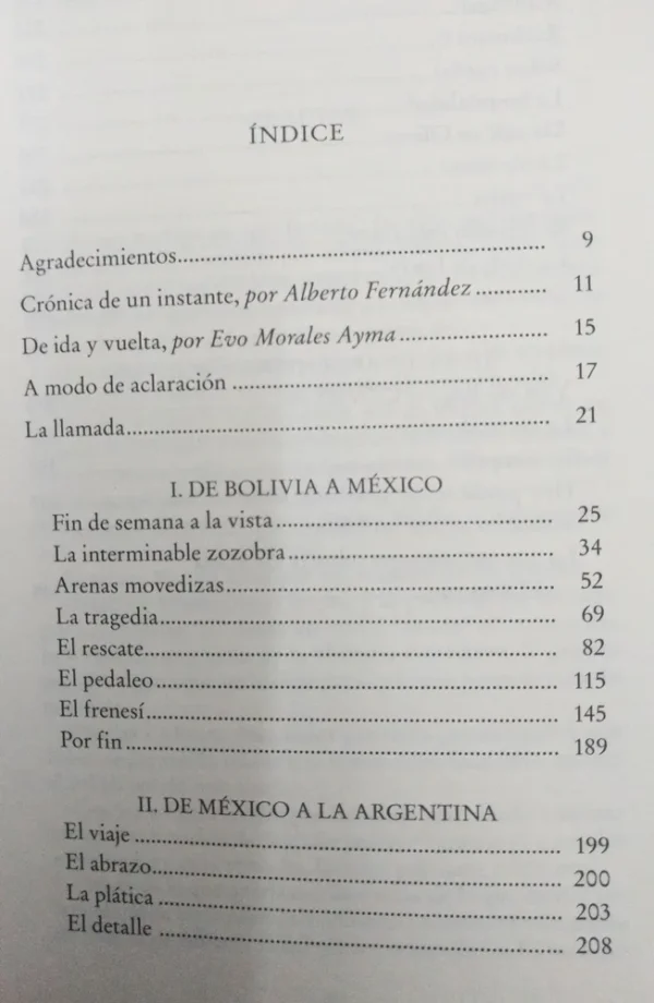 Evo Operación Rescate - Alfredo Serrano Mancilla -