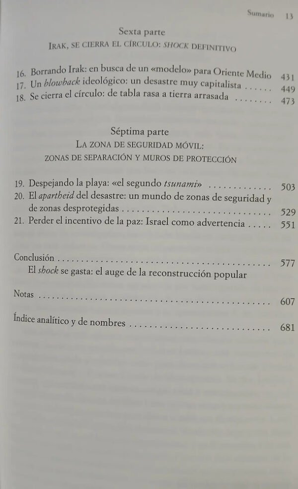 La Doctrina Del Shock - Naomi Klein - El Auge Capitalismo