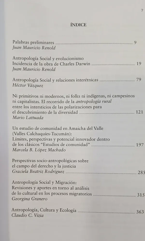 Antropología Social. T 1 - Juan Mauricio Renold