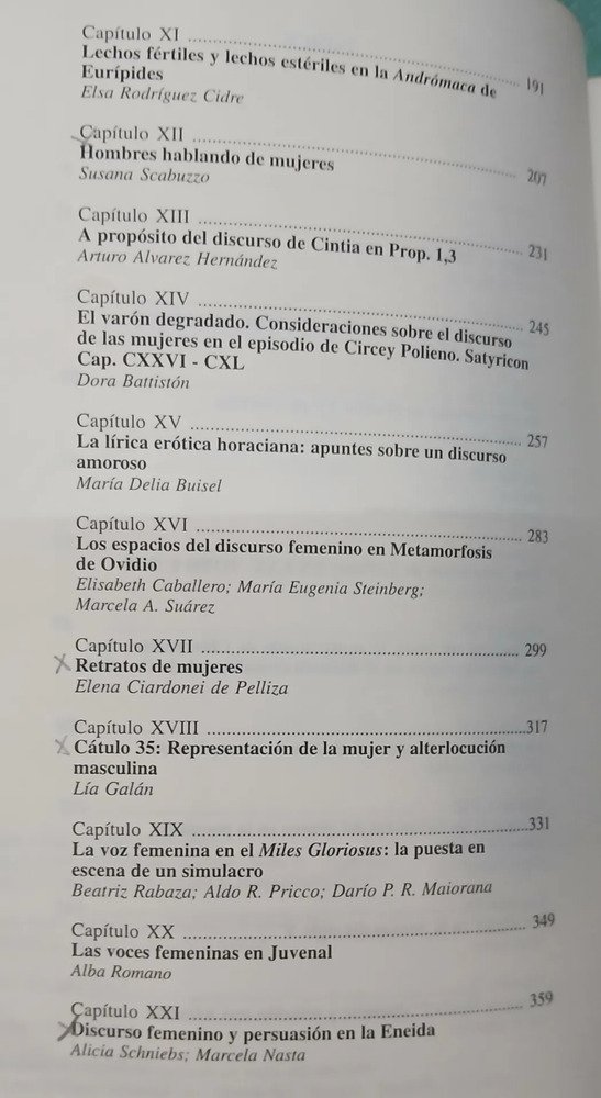 El Discurso Femenino L. Grecolatina - Caballero Huber Rabaza