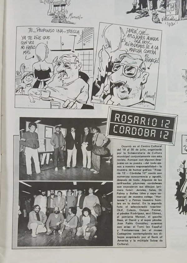 Risario - Revista No 40 - Manuel Aranda - Aborigen Humor