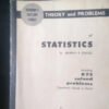 Schaum's Outline Of Theory And Problems Of Statistics