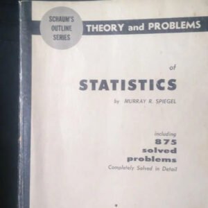 Schaum's Outline Of Theory And Problems Of Statistics