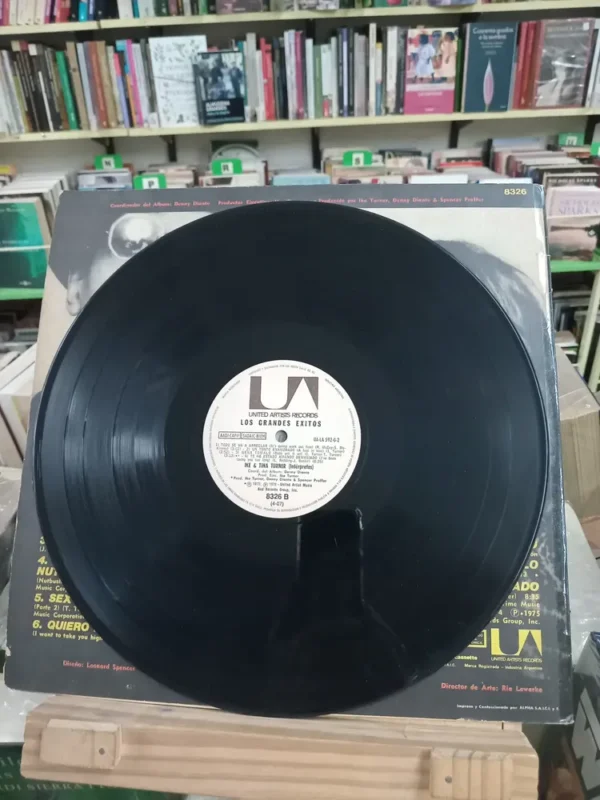 Ike Y Tina Turner Los Grandes Éxitos. Long Play Vinilo Origi Estándar
