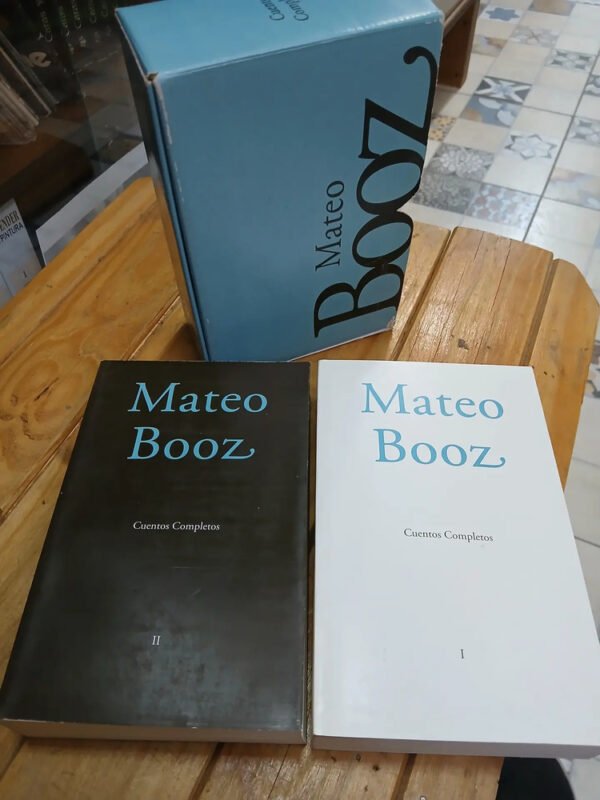 792881-MLA82066416165_012025 Mateo Booz Cuentos Completos 2 Tomos + Caja Univ Del Litoral