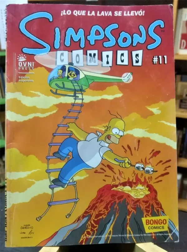 Simpsons Comics #11 - ¡lo Que La Lava Se Llevó! -