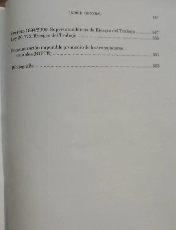Régimen Integral De Reparación De Infortunios Del Trabajo