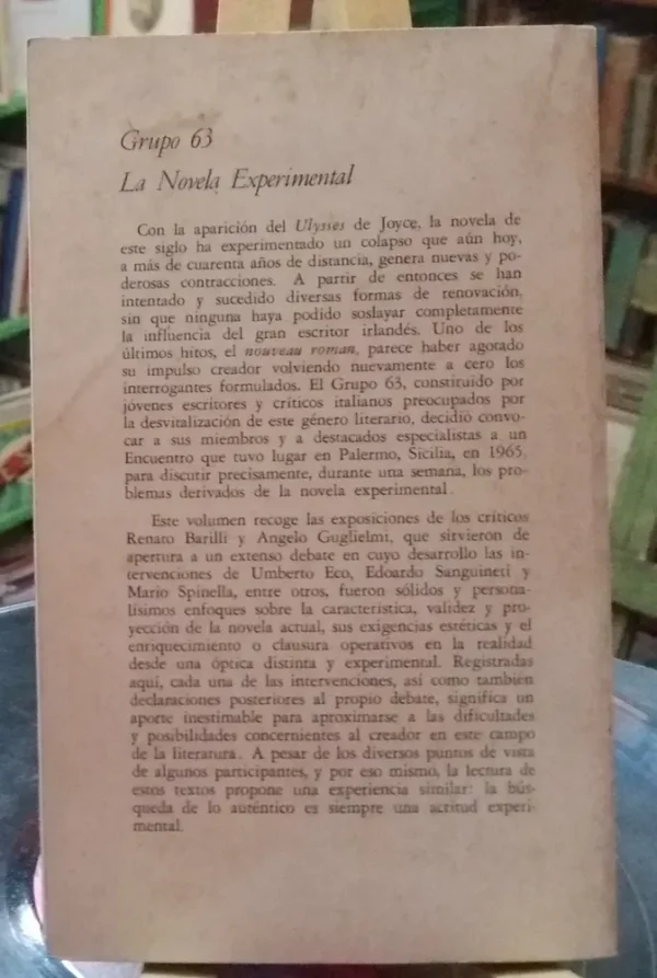 La Novela Experimental. Grupo 63