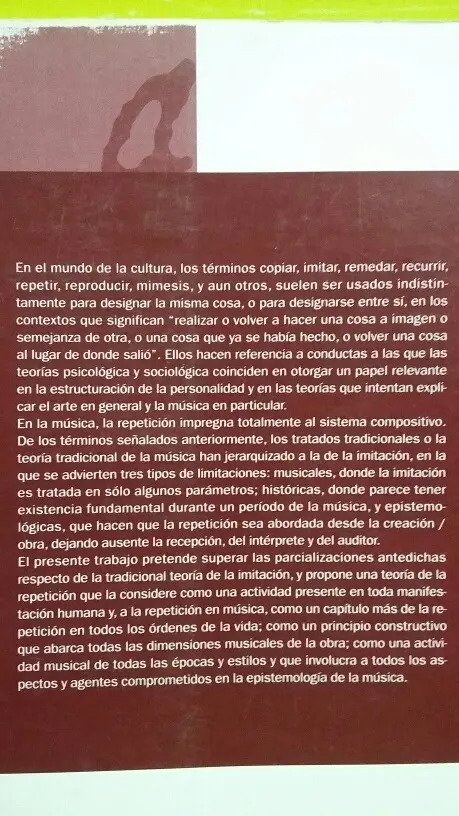 La Repeticion En Musica - Cornu, Adriana