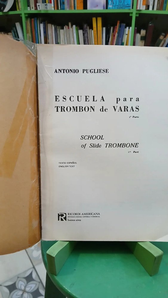 802665-MLA96770907490_112025 Escuela Para Trombón De Varas Parte 1 Pugliese Español/ingl.