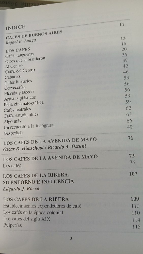 Buenos Aires Los Cafes - Sencilla Historia Vol. 1, 2 Y 3
