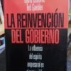 La Reinvención Del Gobierno David Osborne Ted Gaebler Paidós