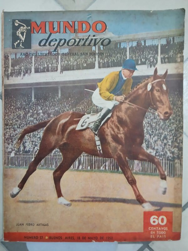 Revista Mundo Deportivo Número 57 - Bs. As. 18 De Mayo 1950