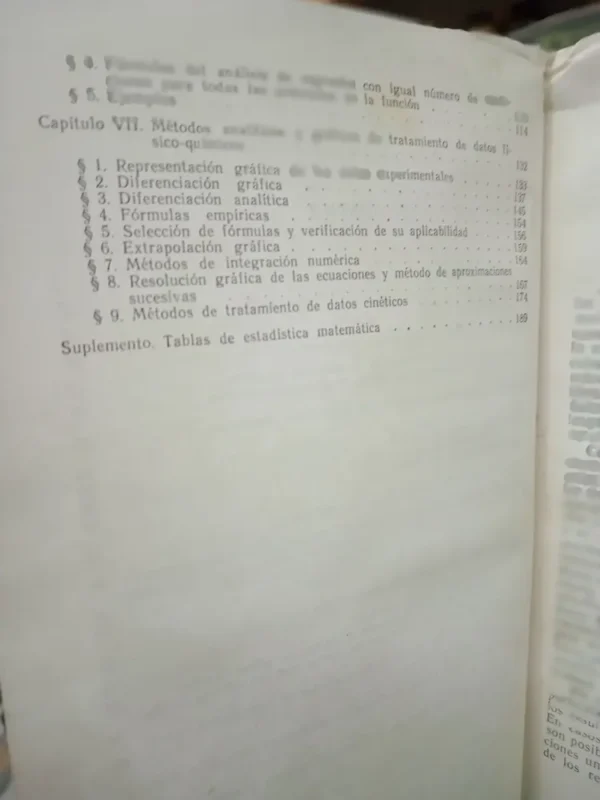 Tratamiento Matematico De Datos Fisico-quimicos. Ed. Mir