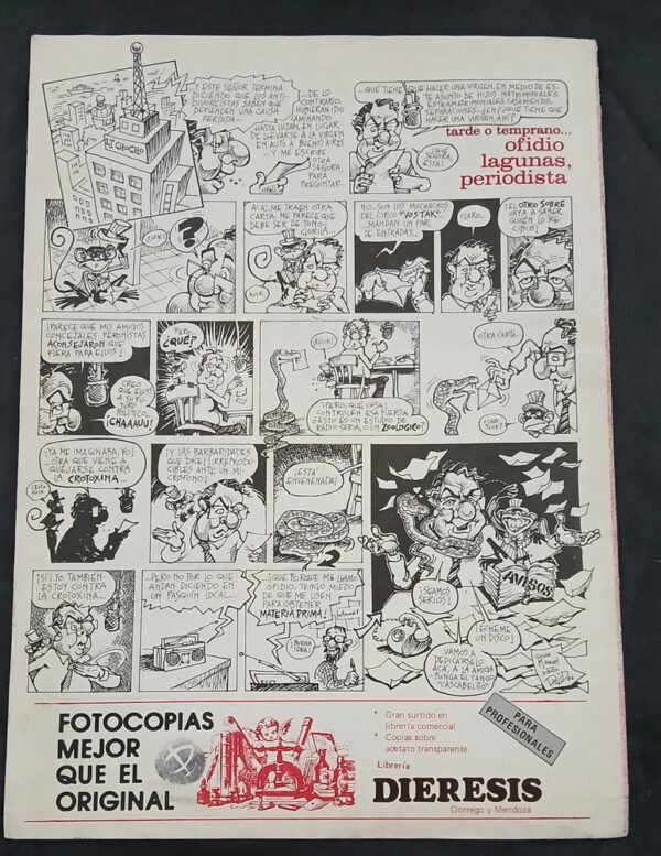 Risario - Revista No 40 - Manuel Aranda - Aborigen Humor
