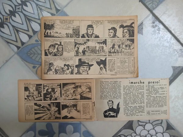 Rayo Rojo (1955) + Misterix Gran Semanario De Aventuras 1959