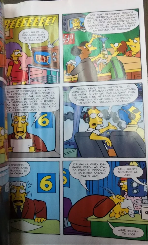 Simpsons Comics #11 - ¡lo Que La Lava Se Llevó! -