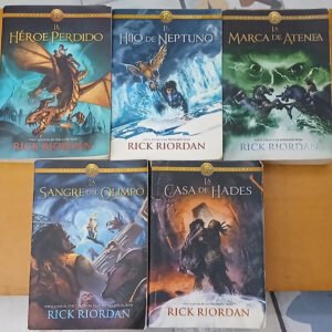 Los Héroes Del Olimpo - V. 1 Al 5 - Rick Riordan