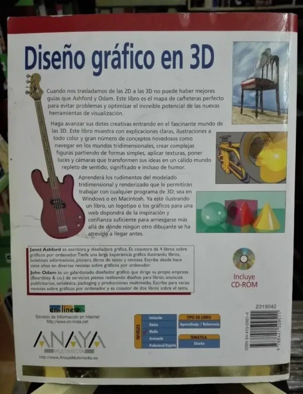 Diseño Gráfico En 3d (sin Cd-rom) - Janet Ashford, John Odan