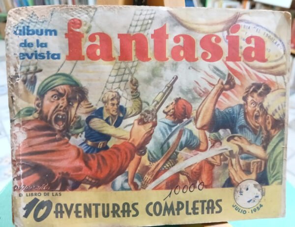 Album De La Revista Fantasía 10 Aventuras -  Columbia