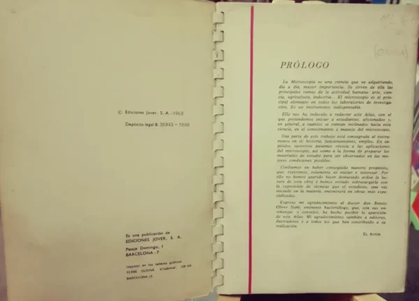 Atlas De Microscopia - F. J. Bernis Mateu
