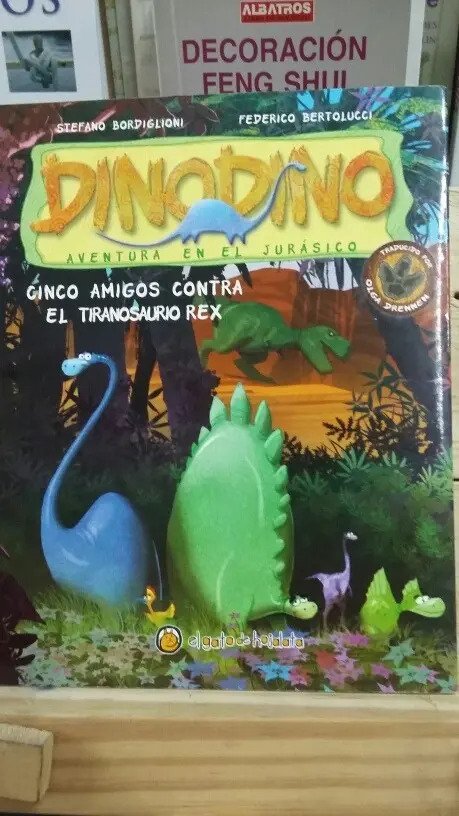 832626-MLA29185627374_012019 Dinodino, Cinco Amigos Contra El Tiranosaurio Rex