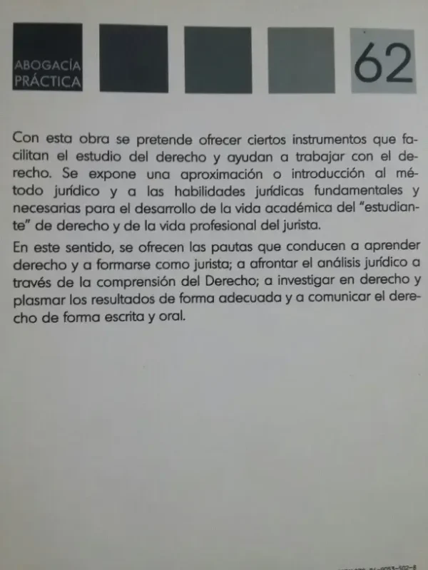 Tecnicas Y Habilidades Juridicas Basicas - Tarrega, Tirant