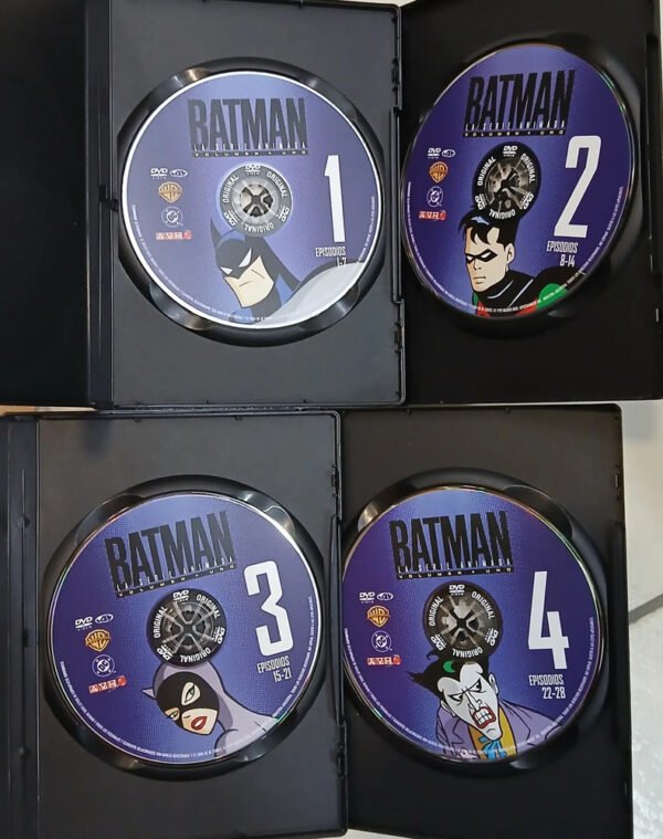 Batman La Serie Animada, Volumen Uno, 4 Dvd