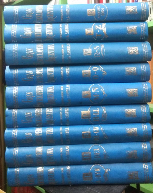 Gran Enciclopedia Argentina  (9 Tomos) - Ediar S.a Editores