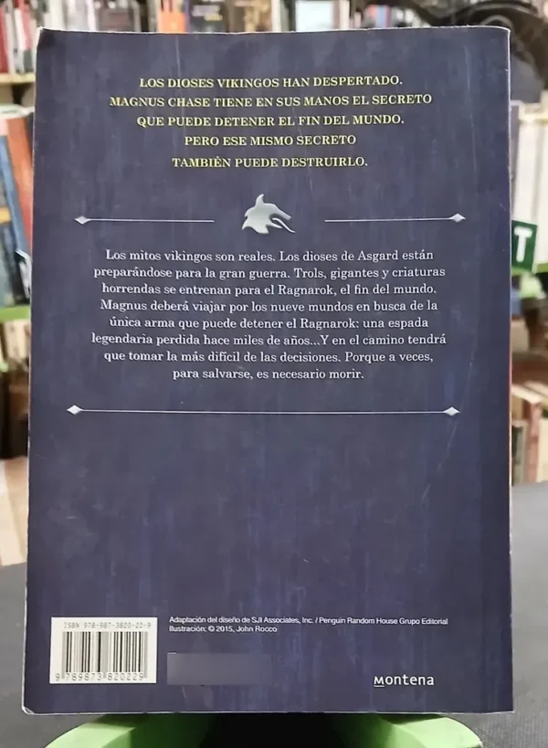 Magnus Ghase Y Los Dioses De Asgard T1  - Rick Riordan