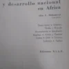 Planificación Regional Y Desarrollo Nacional En África Akin