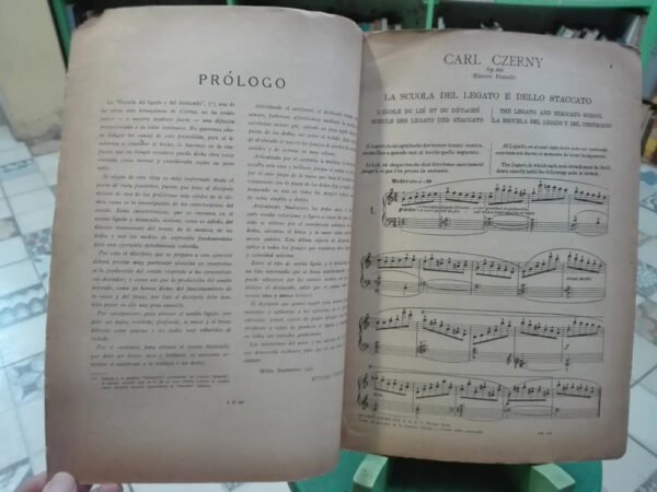 Czerny, La Escuela Del Ligado Y Del Destacado, Para Piano