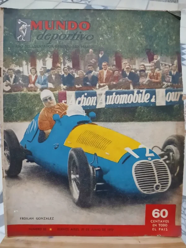 848242-MLA81887665219_012025 Mundo Deportivo Nro. 63 - Bs As 29 De Junio De 1950