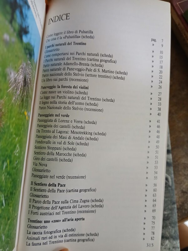 Pulsatilla 88 Il Grande Libro Della Natura Trentina Italiano