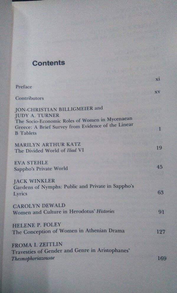Reflections Of Women In Antiquity - Foley P. Helene