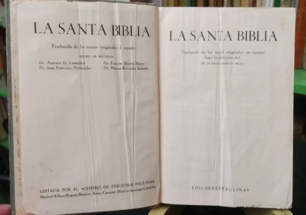 La Santa Biblia - Ediciones Paulinas