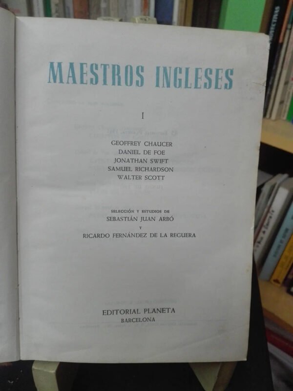 857774-MLA75982203091_042024 Maestros Ingleses Tomos 1 Y 2 - Jane Austen, J. Swift, Etc.
