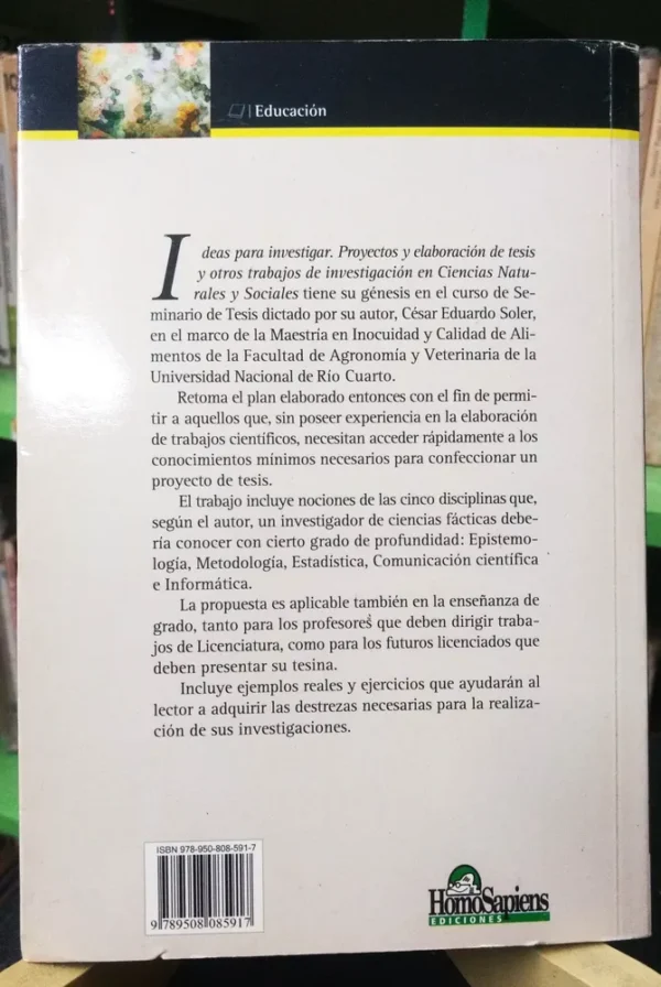 Ideas Para Investigar - César Eduardo Soler -