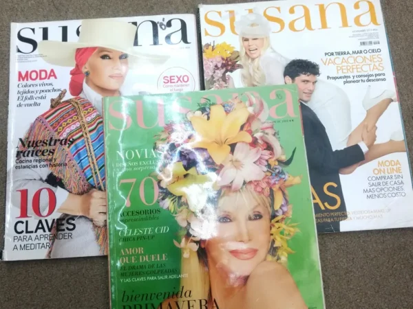 861105-MLA75439320242_042024 Revista Susana Lote 3 Unidades