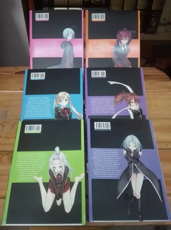 Trinity Seven (lote 6 Números: 1-4, 6, 10) Kenji Saito Ivrea